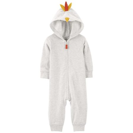 Baby Carter's Thanksgiving Zip-Up Jumpsuit