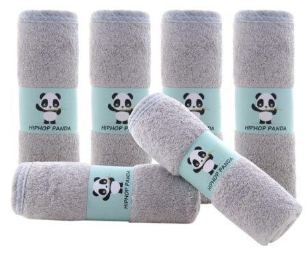 Hypoallergenic Bamboo Baby Wash Clothes - 2 Layer Ultra Soft Absorbent Bamboo Washcloths