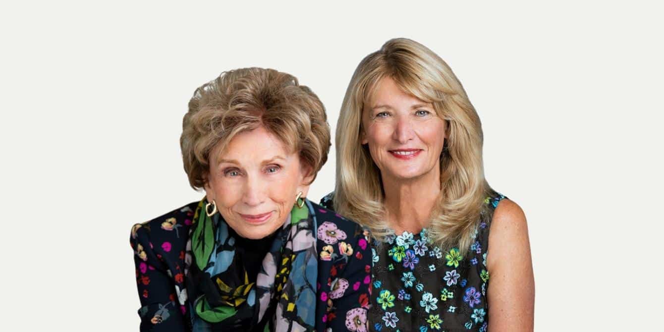 Dr. Edith Eger and Dr. Marianne Engle headshots