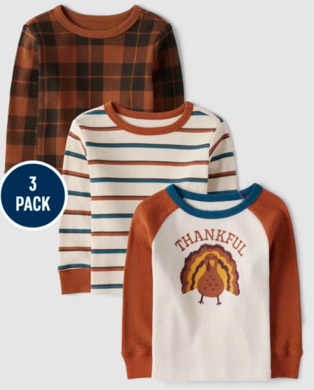 The Children's Place 3-Pack Thermal Shirts