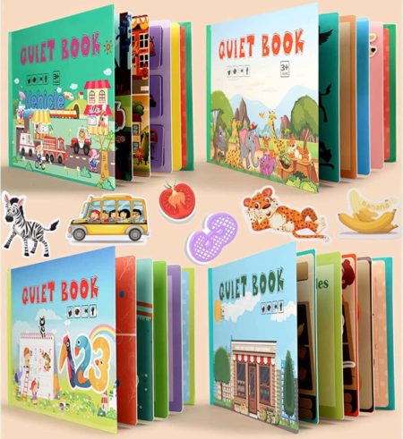 4 pack Montessori Busy Books e1667848638707