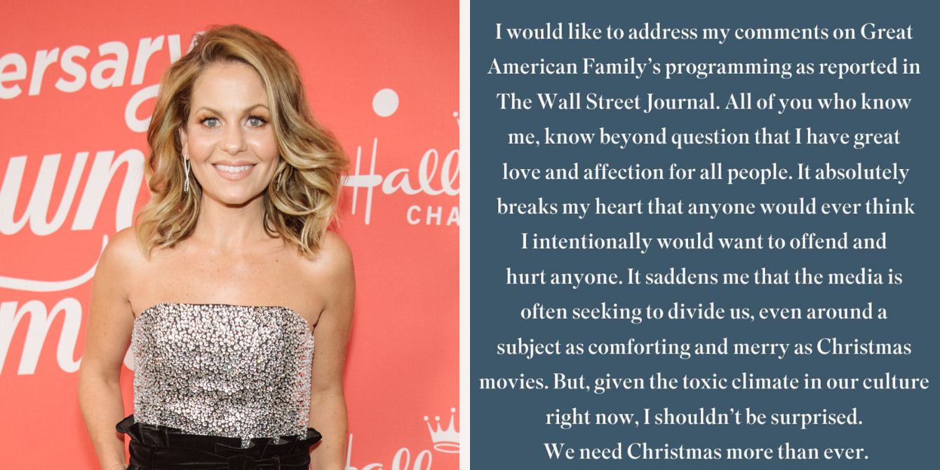 Candace Cameron on the Hallmark red carpet 2019