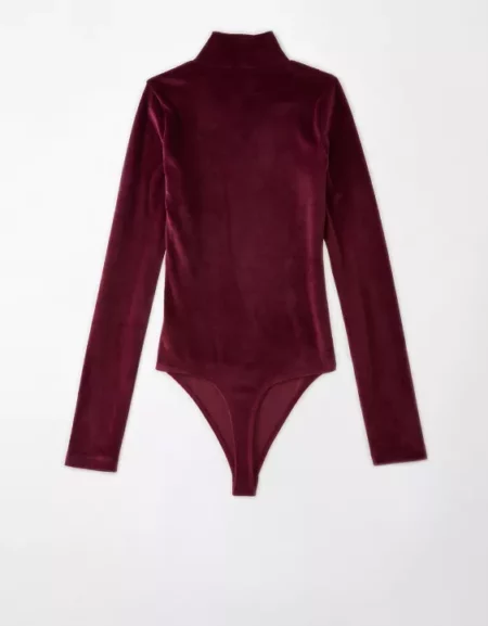 American Eagle Long sleeve Mockneck Bodysuit