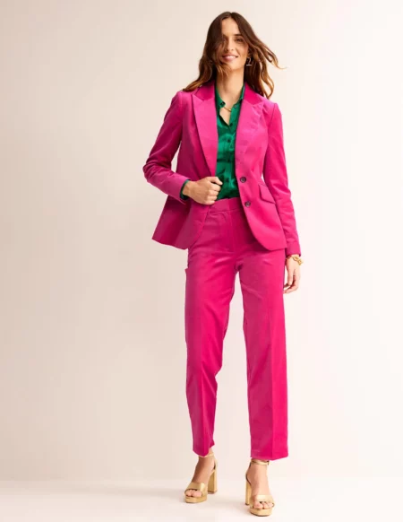 Boden The Marylebone Velvet Blazer