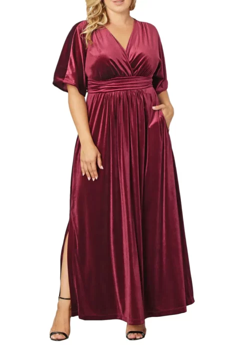 Kiyonna Verona Velvet Gown