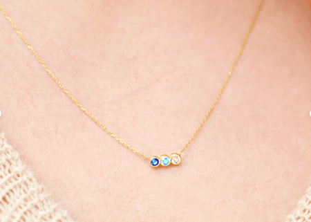 Silveristic Birthstone Necklace