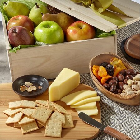 Gourmet Fruit and Cheese Crate FTD