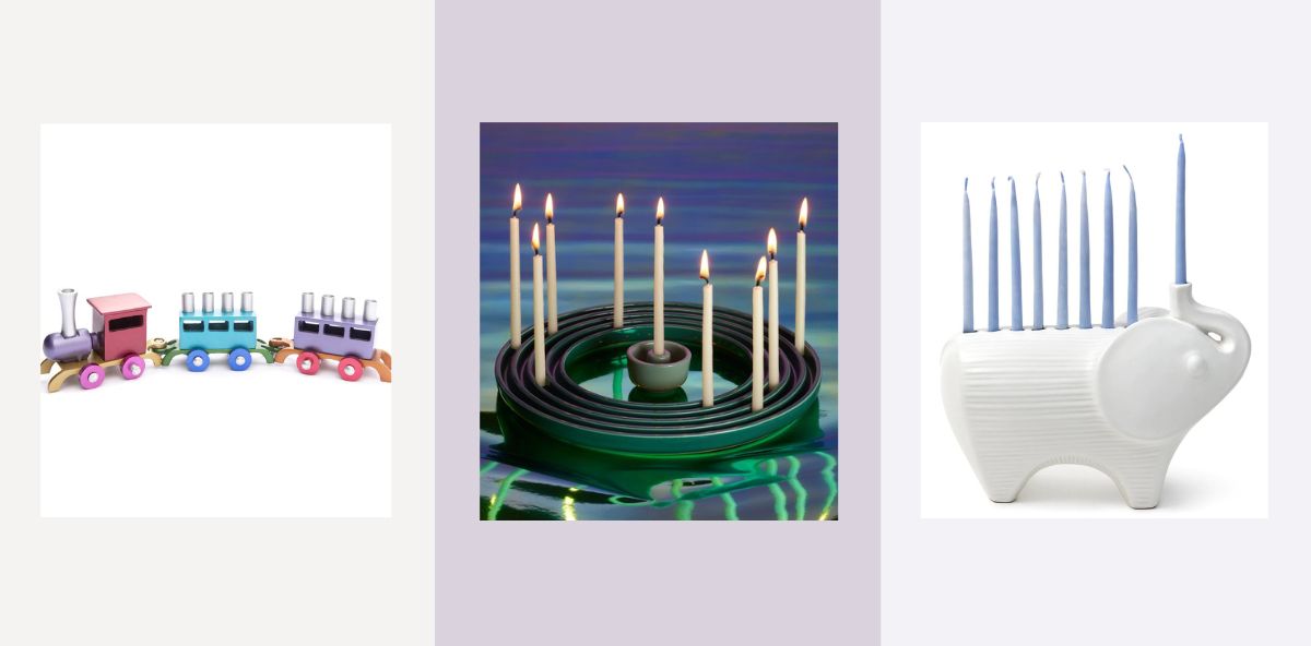 modern menorahs