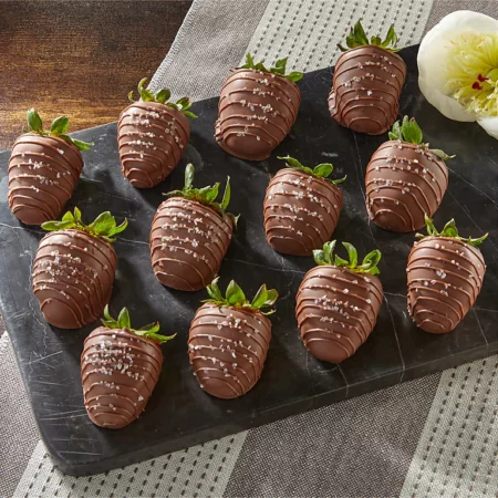 Sea Salt Chocolate Strawberries