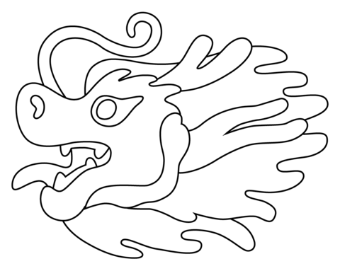 616 dragon face emoji coloring page 1 Motherly