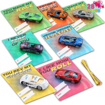 Joyin Die-Cast Racing Cars Valentines