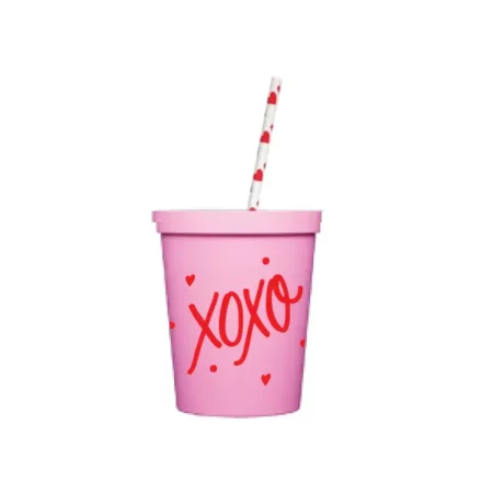 Natalie Cheng Valentines Day Kids Cups-Set of 6