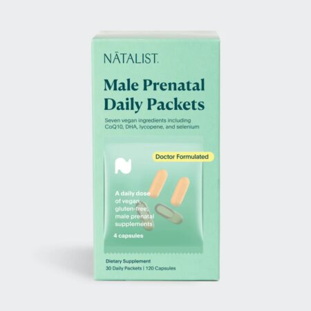 Natalist Male Prenatal Vitamins - Best men's fertility supplements