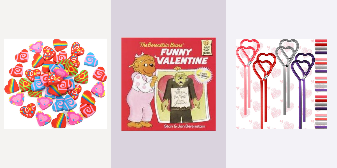 Valentine's Day Cartoon Pattern Stickers Suitable As Book, Party Decorations