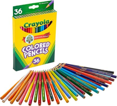 crayola colored pencils