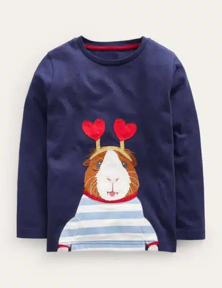 Boden Guinea Pig Logo Top