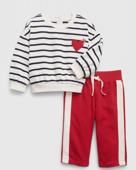 Gap Baby Stripe Track Set