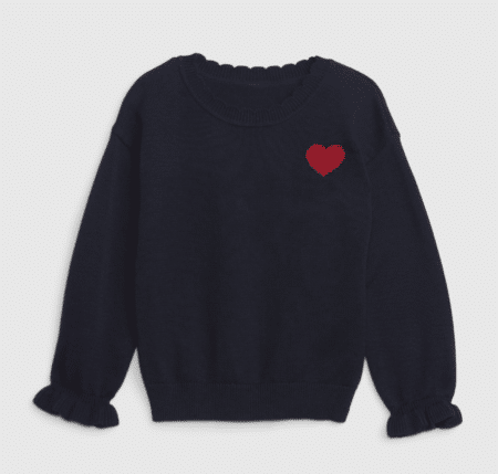 Gap Toddler Heart Sweater