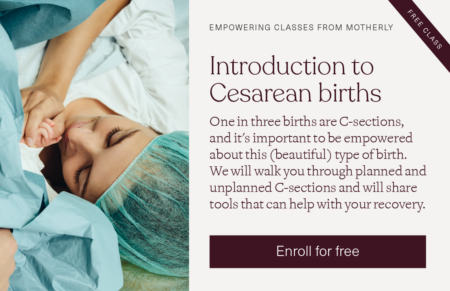 Introduction to Cesarean births class