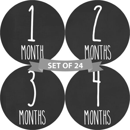 Months in Motion Baby Monthly Stickers