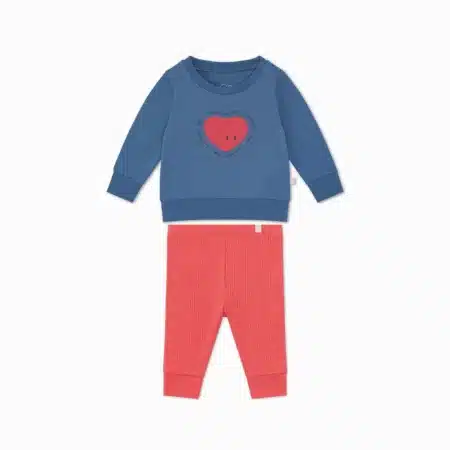 Mori So Loved Sweatshirt and Leggings Set