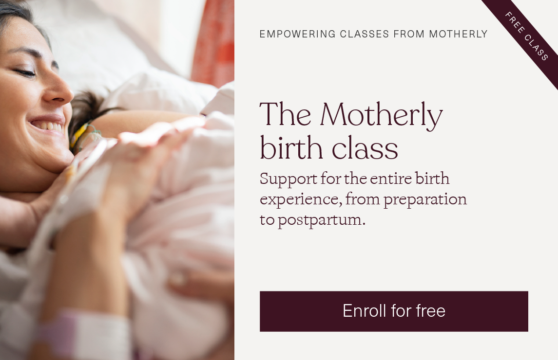 The Motherly birth class