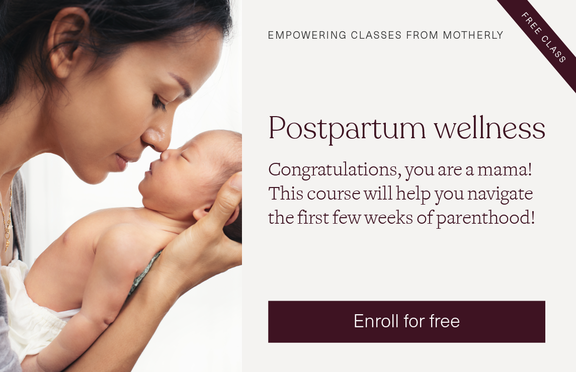 Postpartum wellness class