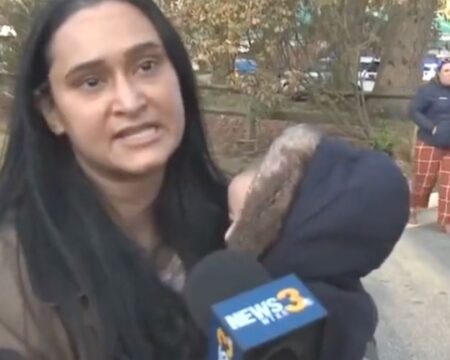 mom talking to news station after school shooting 6 year old shoots teacher