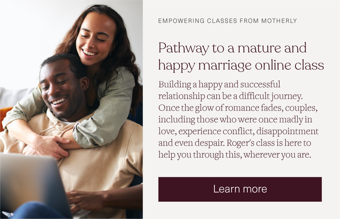 pathway to a happy marriage class CTA Motherly