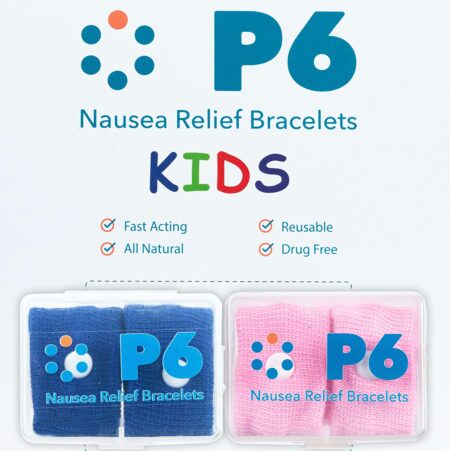 P6 Motion Sickness Bands for Kids