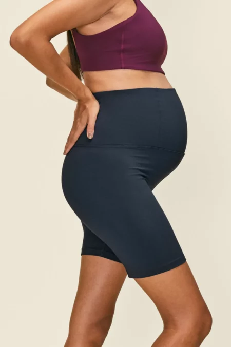 The Girlfriend Collective Seamless Maternity Bike Short