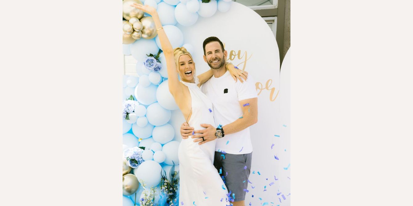 heather rae and tarek el moussa baby shower- heather rae young baby