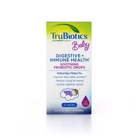 TruBiotics Baby Digestive + Immune Health Soothing Probiotics Drops with BB-12