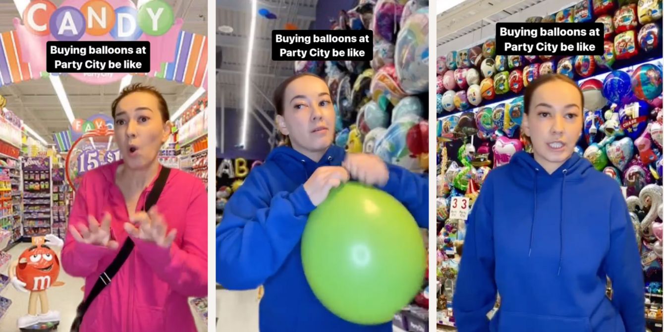 Mom's Viral Video About Party City Balloons Is Too Real - Motherly