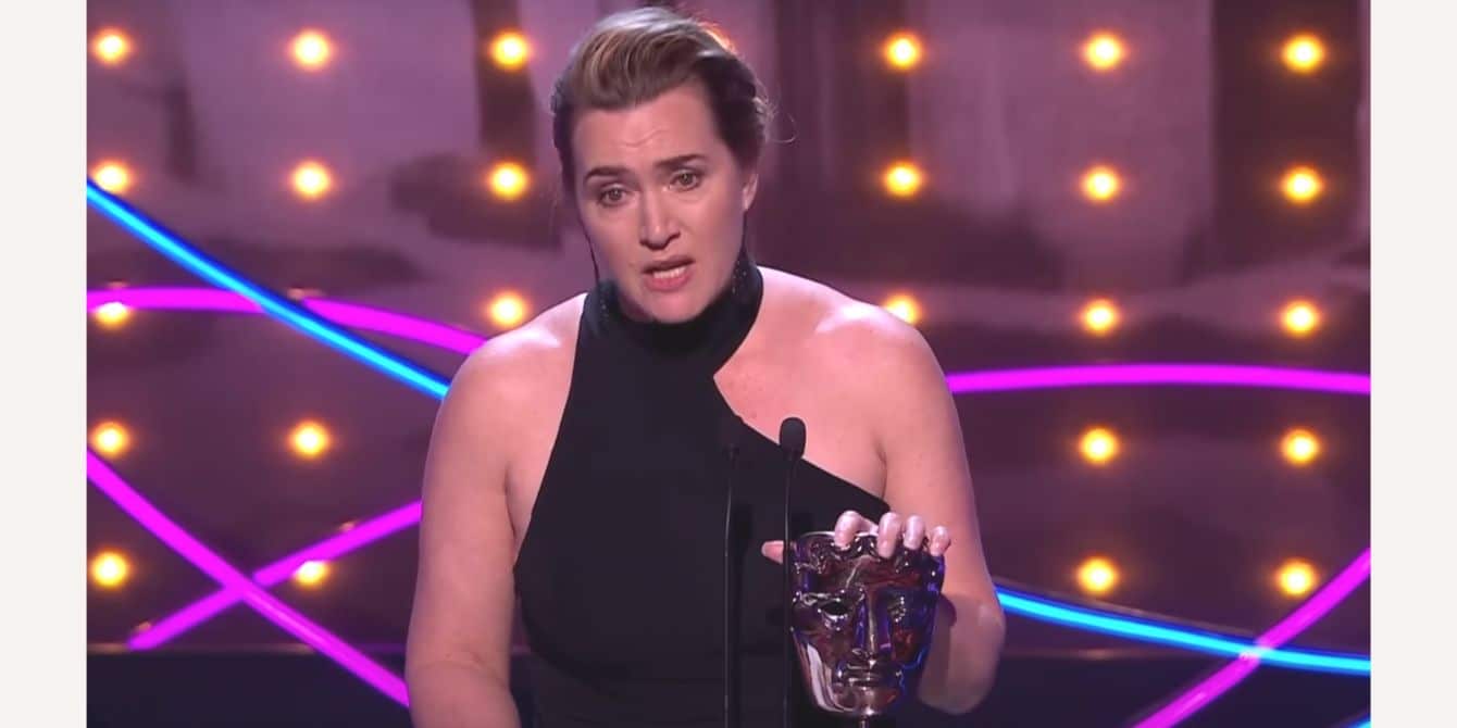 Kate Winslet delivers BAFTA acceptance speech