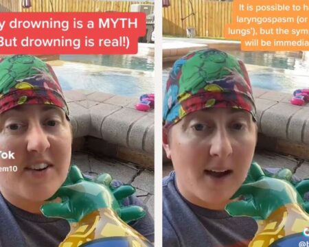 viral tiktok dry drowning myth Motherly