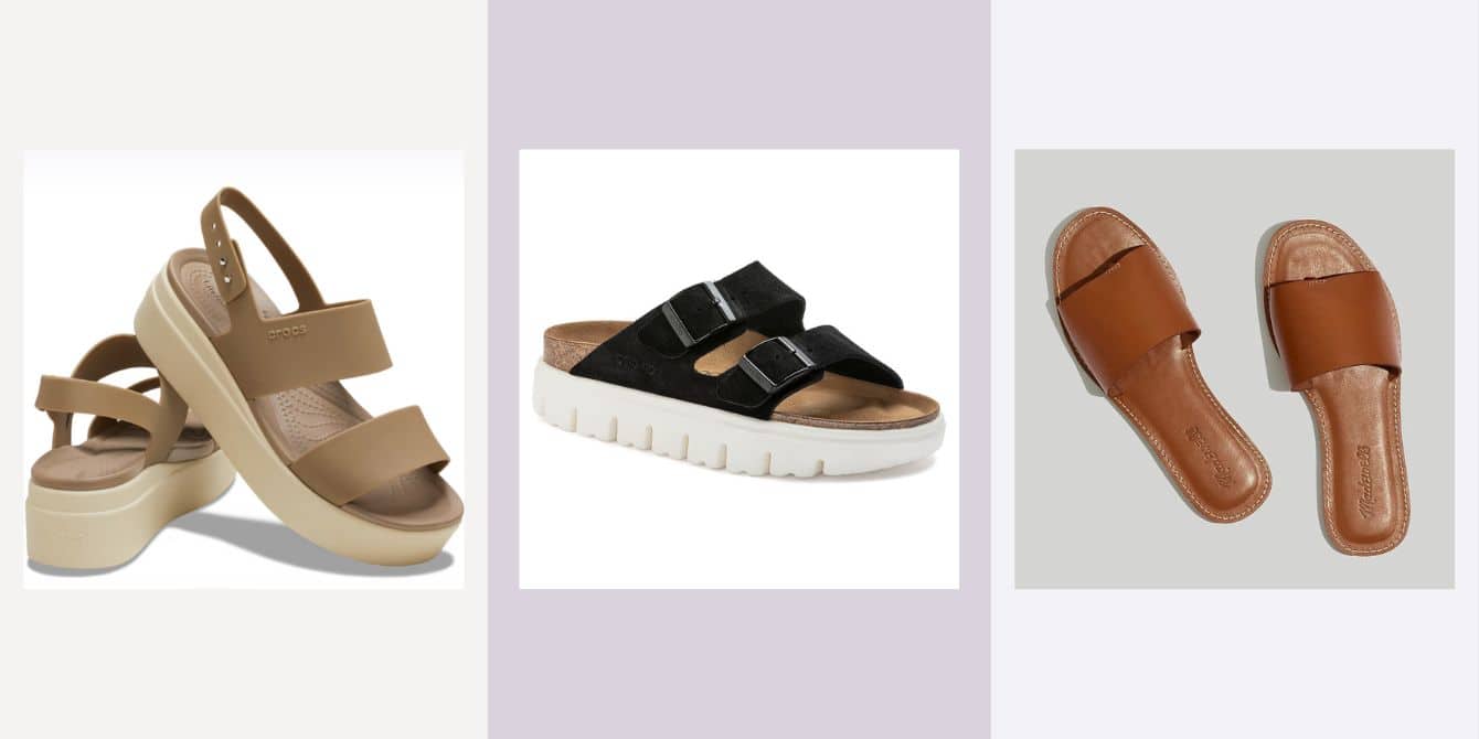 The 10 best padded sandals of the season