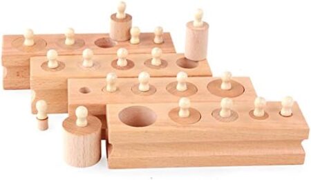 Adena Montessori Mini Cylinder Block Set