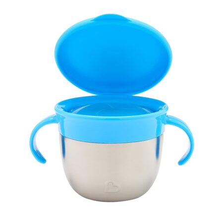 Munchkin Snack+ Stainless Steel Snack Catcher