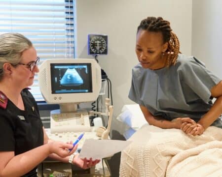 Nurse And Patient At A Fertility IVF Clinic Motherly