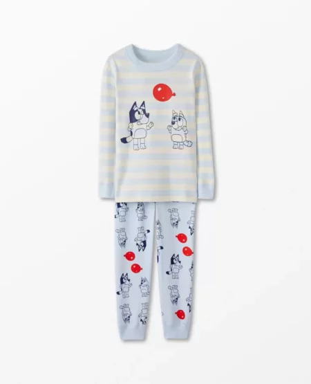 Hanna Andersson just launched a Bluey collab and let's just say we're head over Heelers Hanna Andersson Bluey Long John Pajama Set