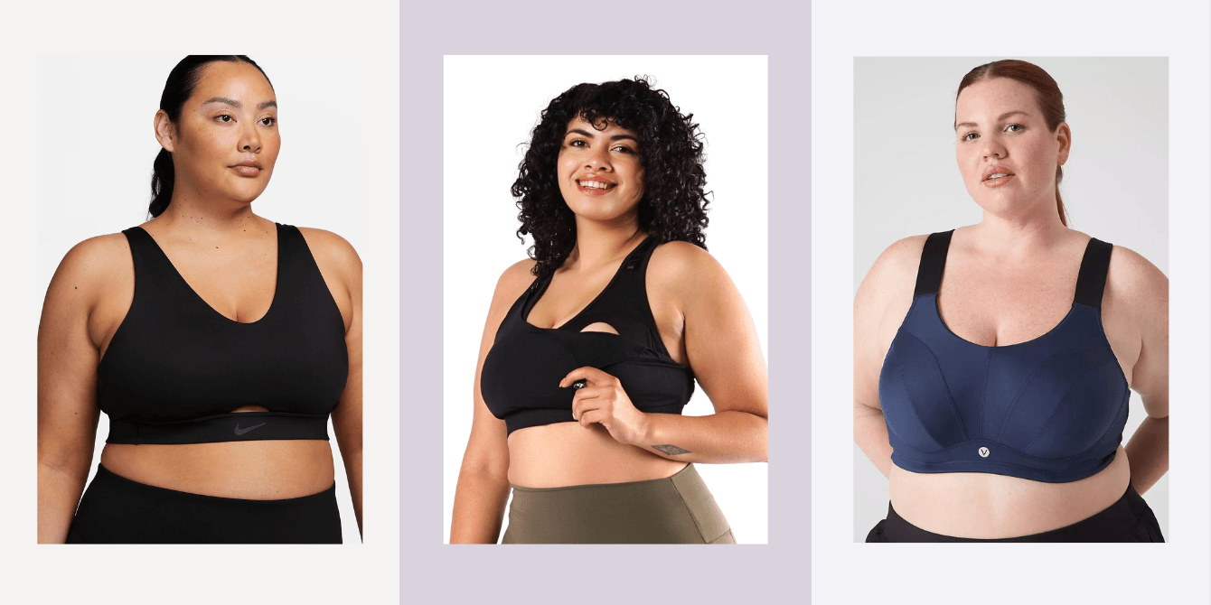 Adjustable Straps V-Neck Pullover Sports Bras.