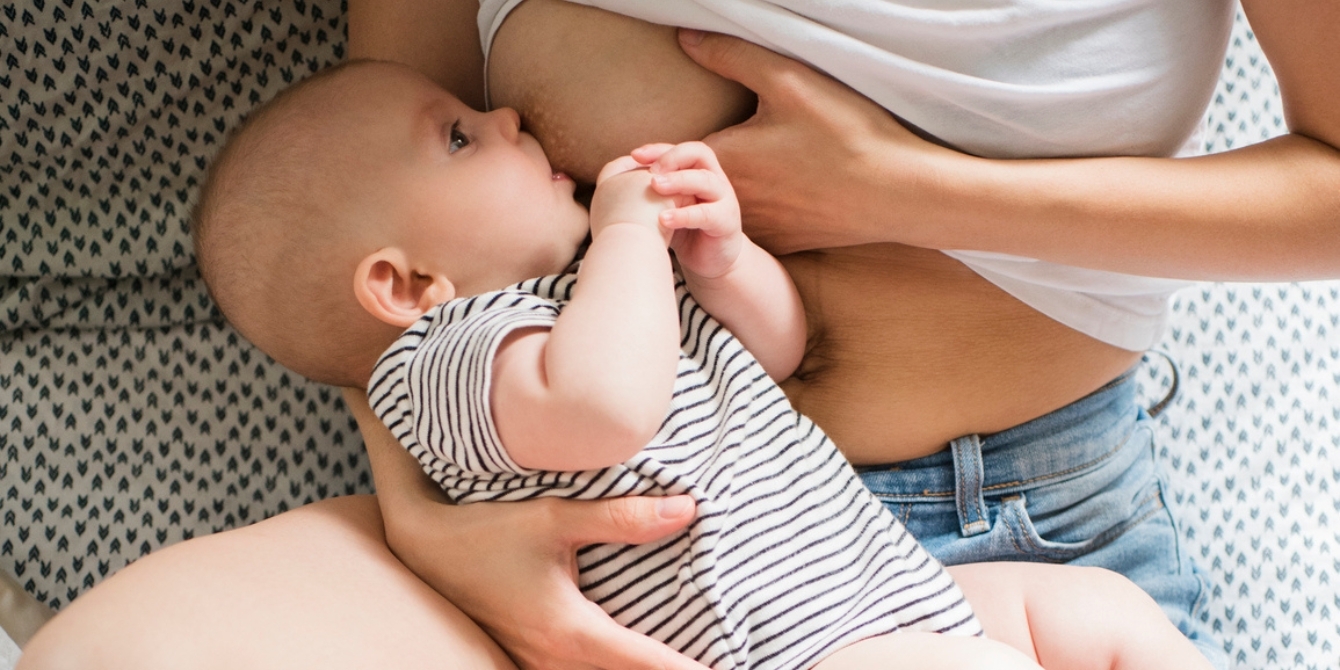 mother breastfeeding her baby - embarrassing breastfeeding questions