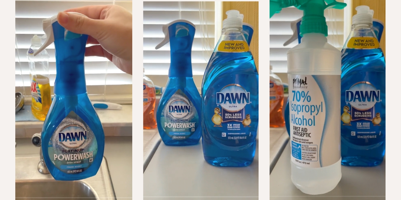 Dawn Dish Soap Hacks from TikTok - Motherly