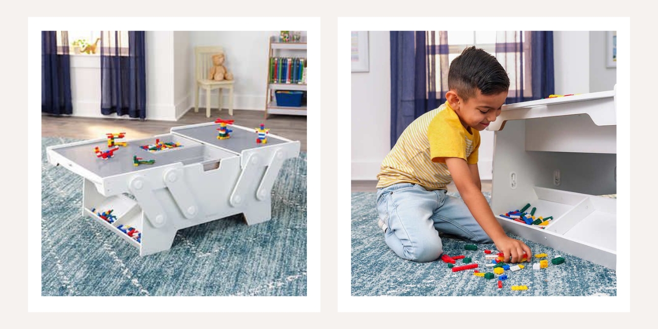 Costco LEGO Table Offers Smart Storage and Saves Your Feet- Motherly