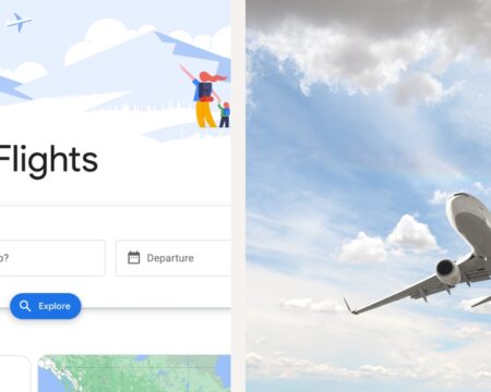 google flights homescreen airplane viral cheap flights hack