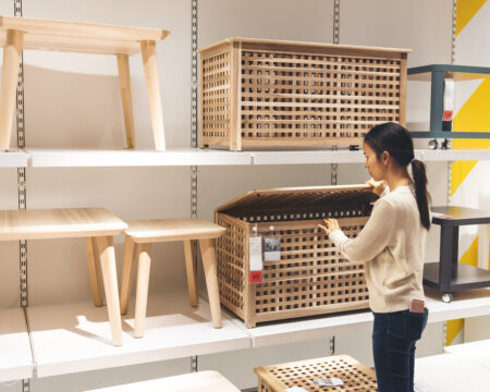 woman at ikea