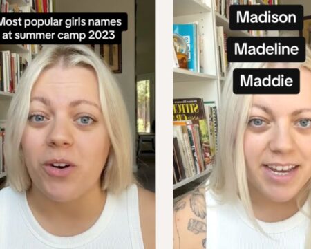 baby names summer camp
