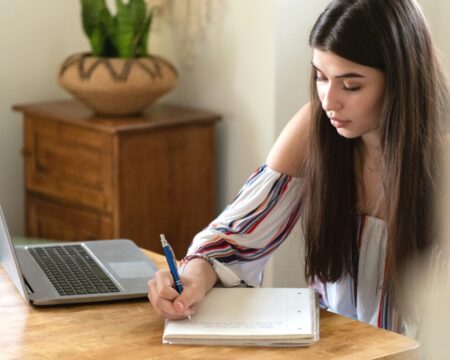 teenage girl doing homework Motherly