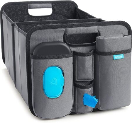 Brica Out-n-About Collapsible Trunk Organizer & Diaper Changing Station